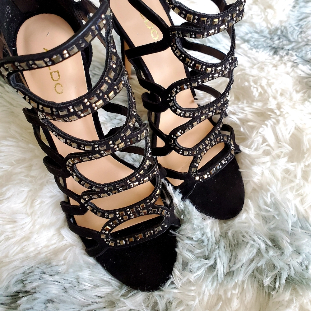 Strappy High Heels